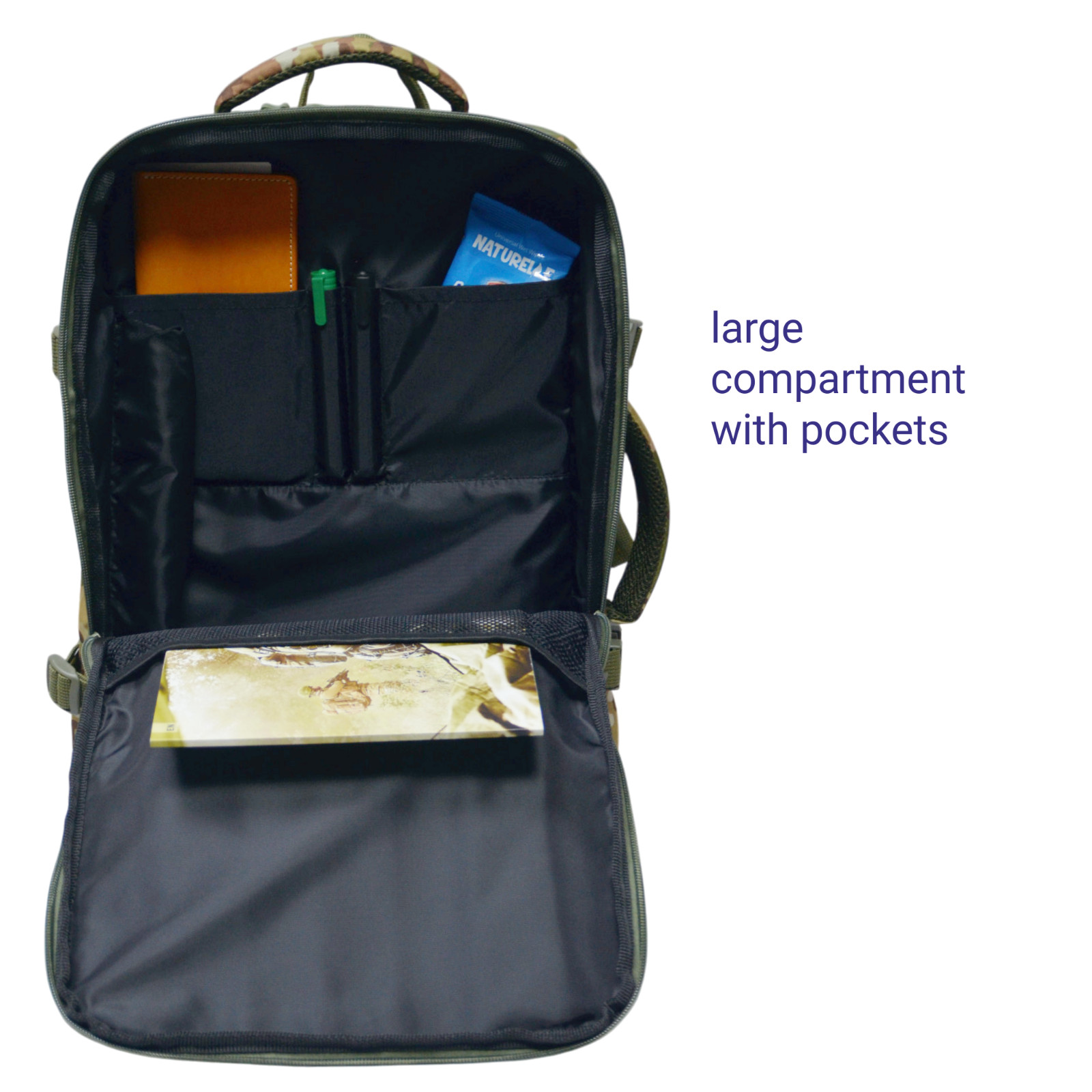 Empty Emergency Survival Tactical Travel Backpack 40L Family Comfort Rucksack