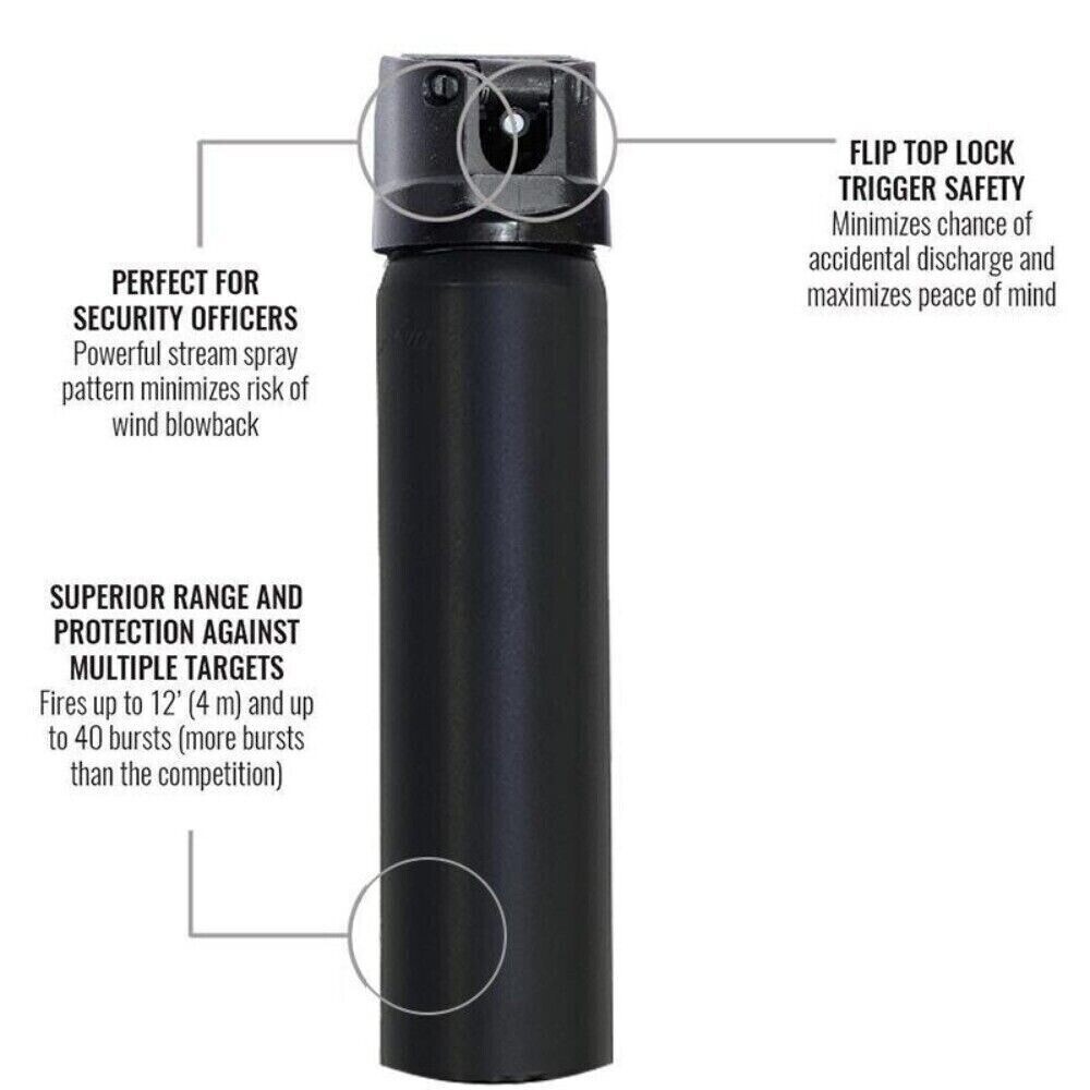 4 Pack Mace Magnum 3 Pepper Spray 110 ml MACE Foam 3.7oz
