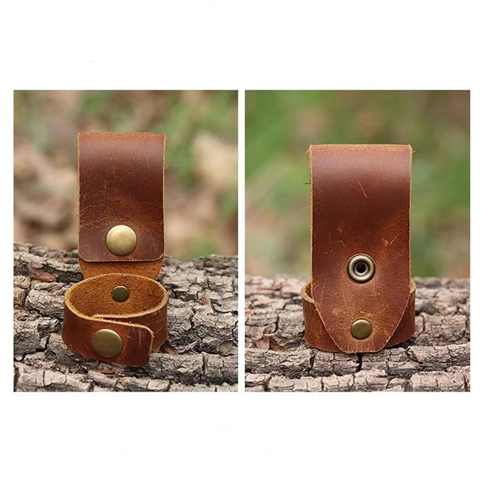 Leather Glove Holder Belt Glove Holder for Hiking Outdoor