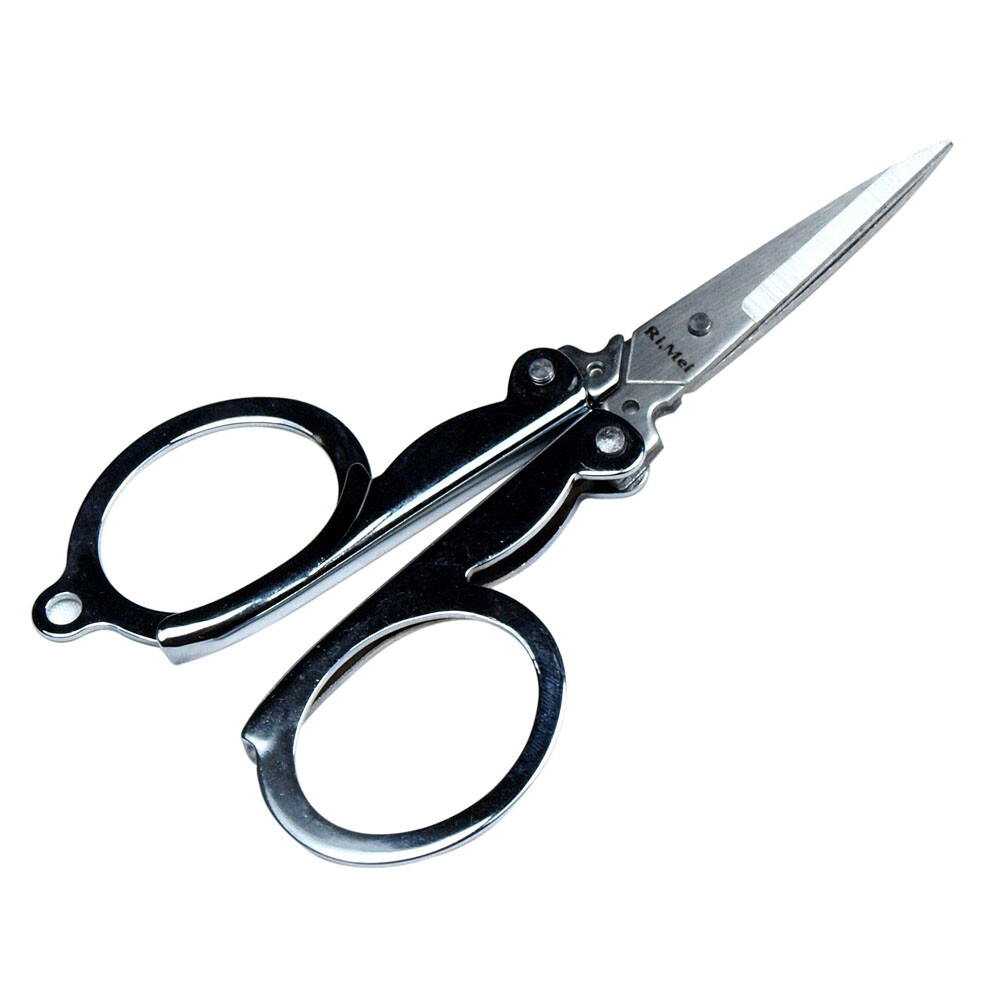 Portable Small Folding Pocket Scissors Cutter for Travel Crafts Emergency