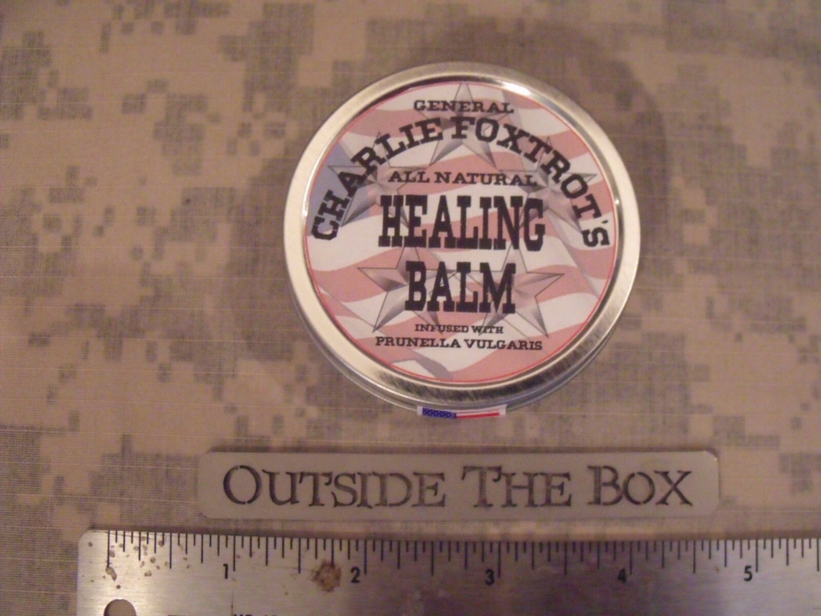 General Charlie Foxtrot’s ALL NATURAL Healing Balm, (1) .15oz TUBE & (1) 2oz TIN