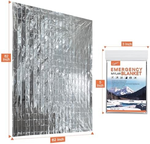 Emergency Thermal Blankets for Survival and Outdoors