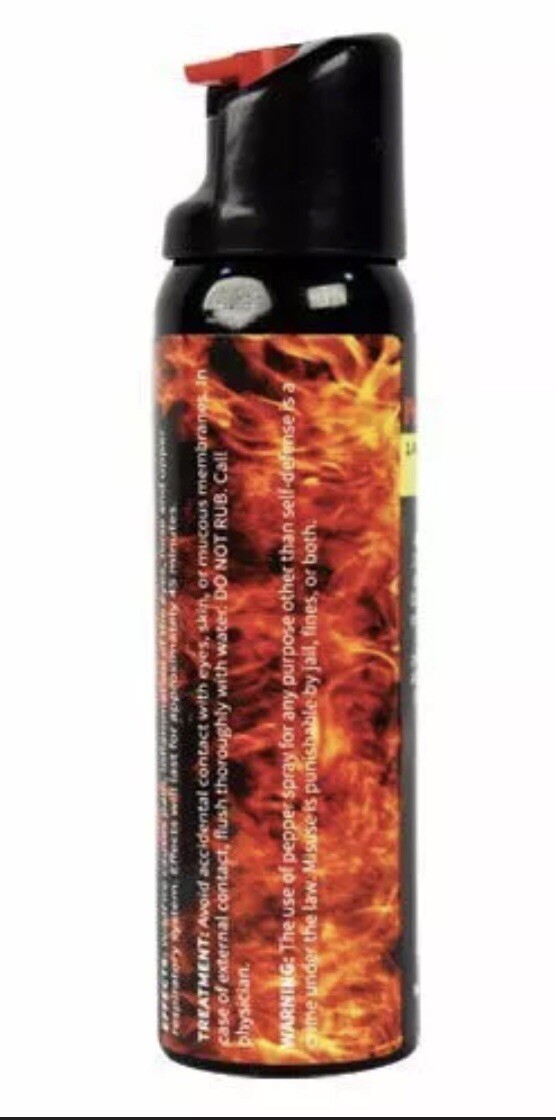 POLICE Pepper Spray WOMEN STREAM 4 oz HOME Self Defense Weapon Tool WILDFIRE 4oz