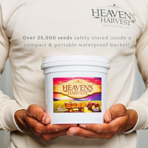 Heaven’s Harvest – 10 Year Survival Or Homestead Garden | 25k+ Heirloom 1-Pack