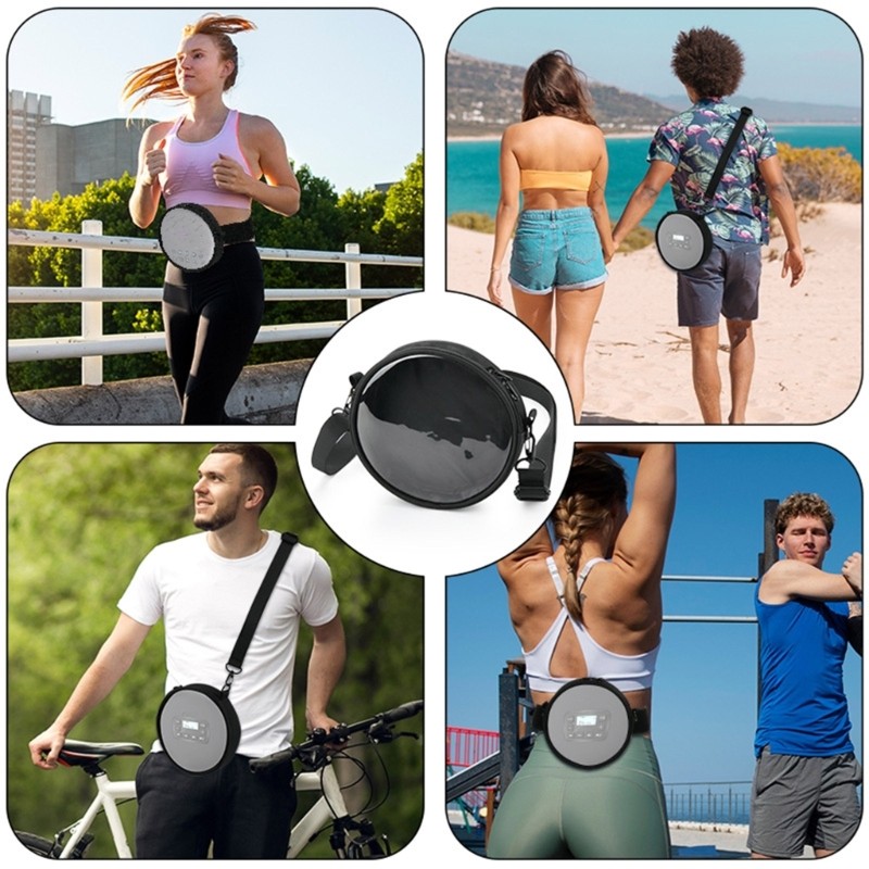 Portable Compact Disc Player Travel Carry Case Storage Bag Easy Access Front