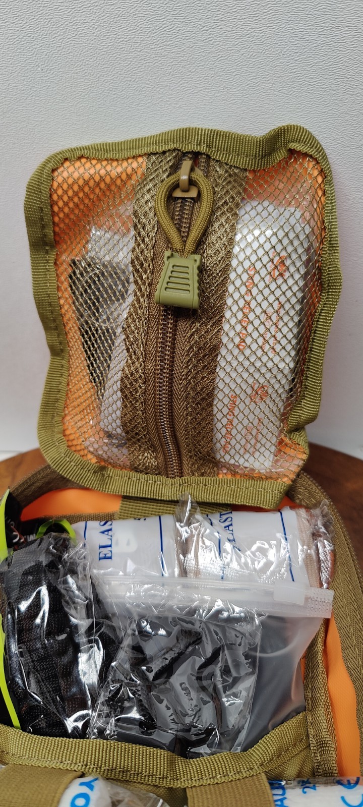 Lone Survivalist First Aid Kit Go Bag Tactical Medical Pouch Bugout