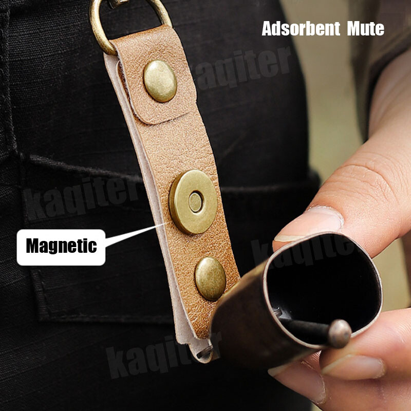 Bear Bell Hiking Adventure Loud Hiking Bell Safety Protection Bell w/ Carabiner