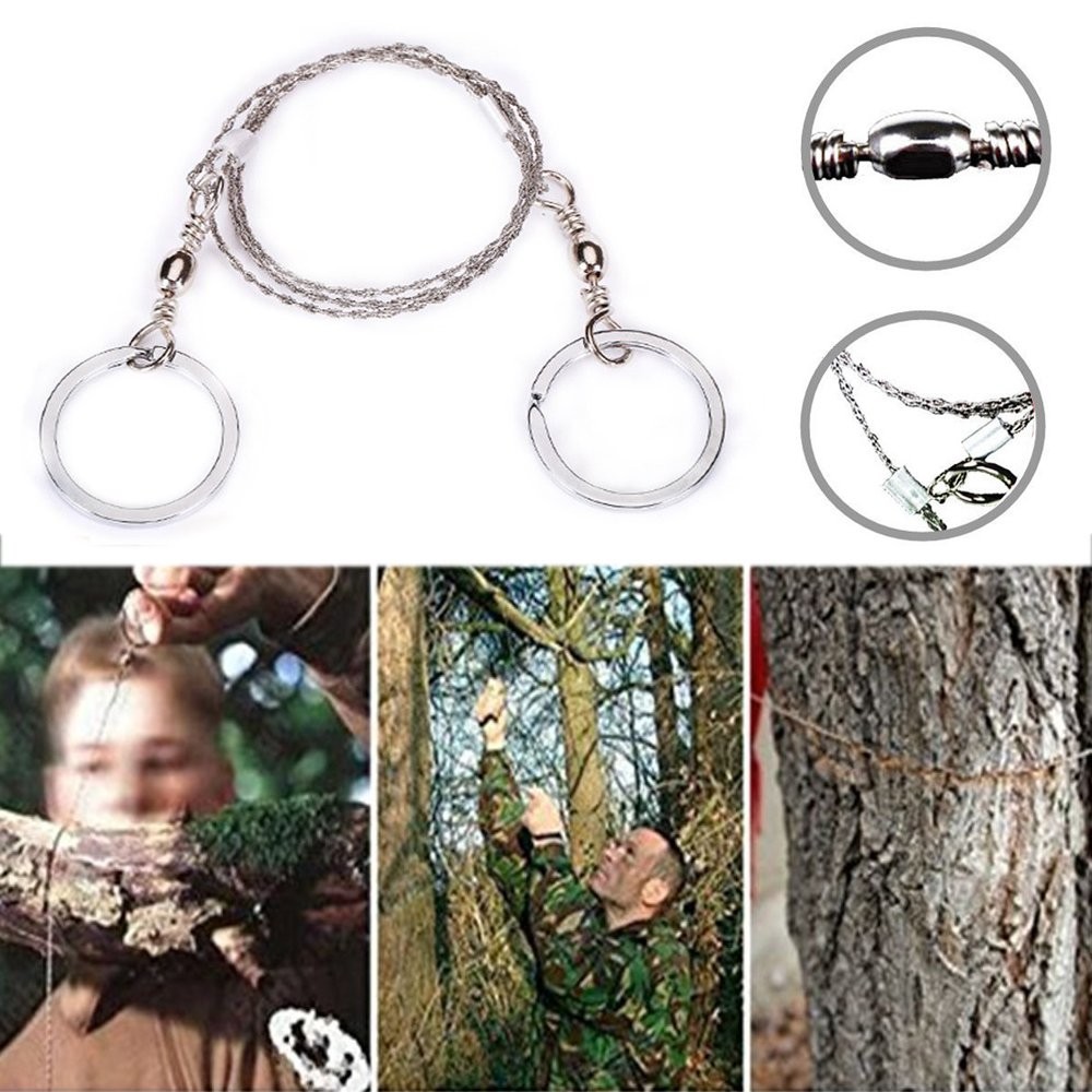 Outdoor Survival Kit 7 in 1,Mini Emergency Survival Gear Small Camping Equipm…