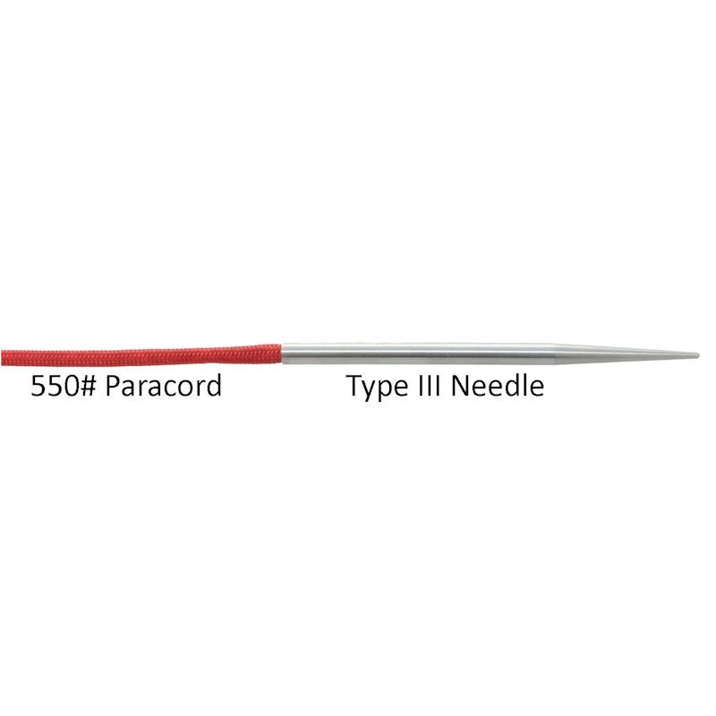 (4) 5 1/4″ STAINLESS 550# PARACORD FID, LACING, STITCHING NEEDLE INC. EXTENSION