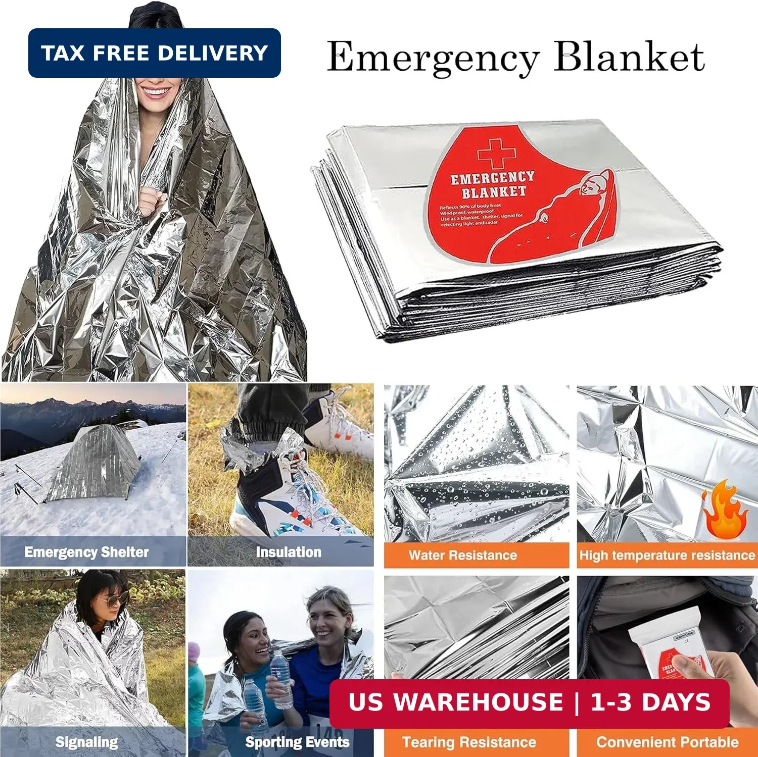 Survival Kit – All-in-One Survival Gear and Supplies for Camping, Hiking, Huntin
