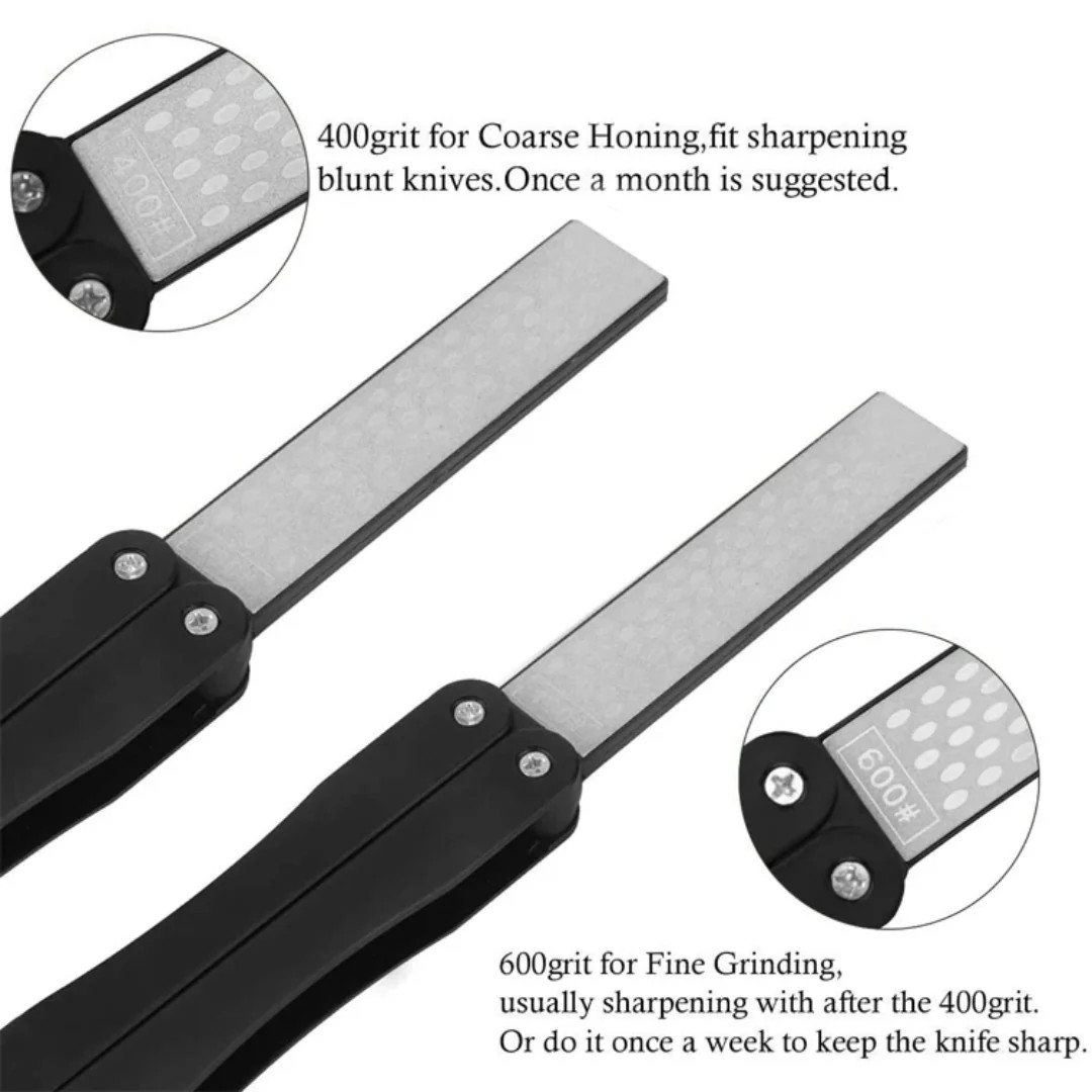 Foldable Diamond Knife Sharpener 400/600 Grit | PrepPro