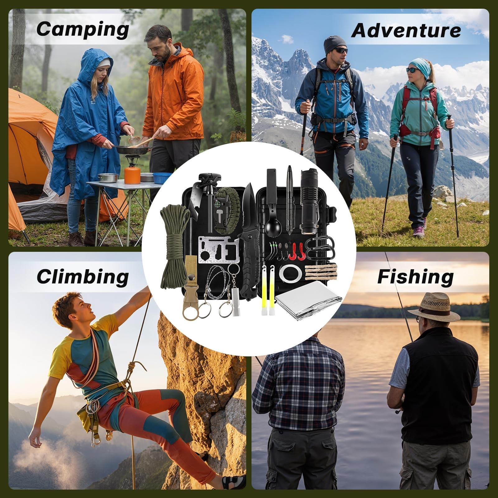 Gifts for Him Her Men Husband Dad Valentines Day – Survival Gear and Equipmen…