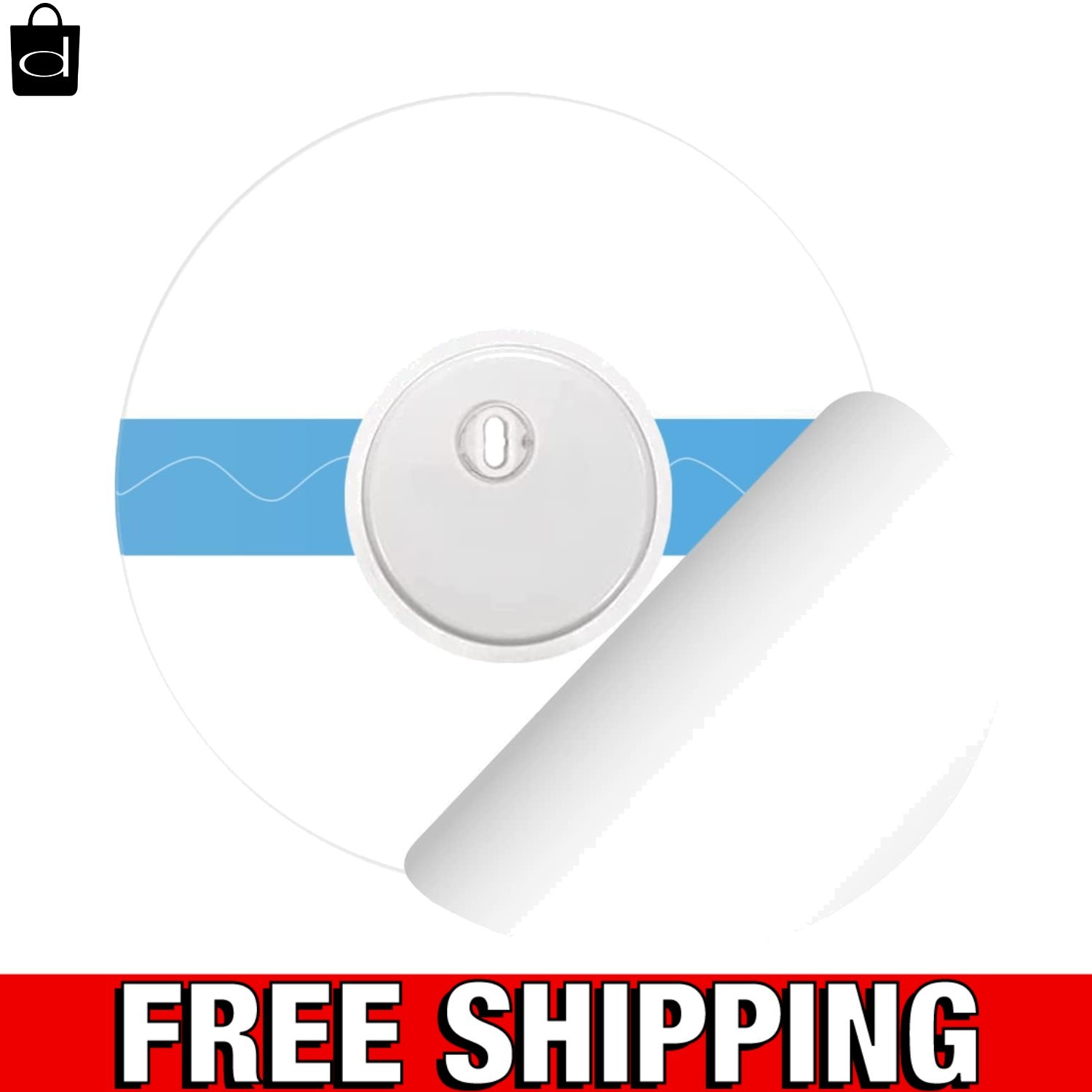 50 Count Waterproof Overpatches for Libre 3 – Secure & Long-Lasting Protection