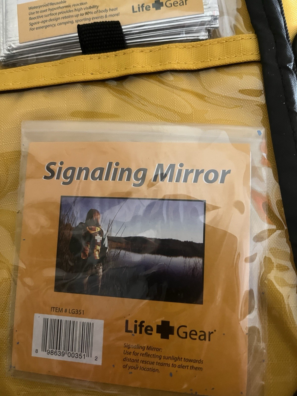 Life Gear Wings of Life 72 hour survival kit backpack With Additional Gear
