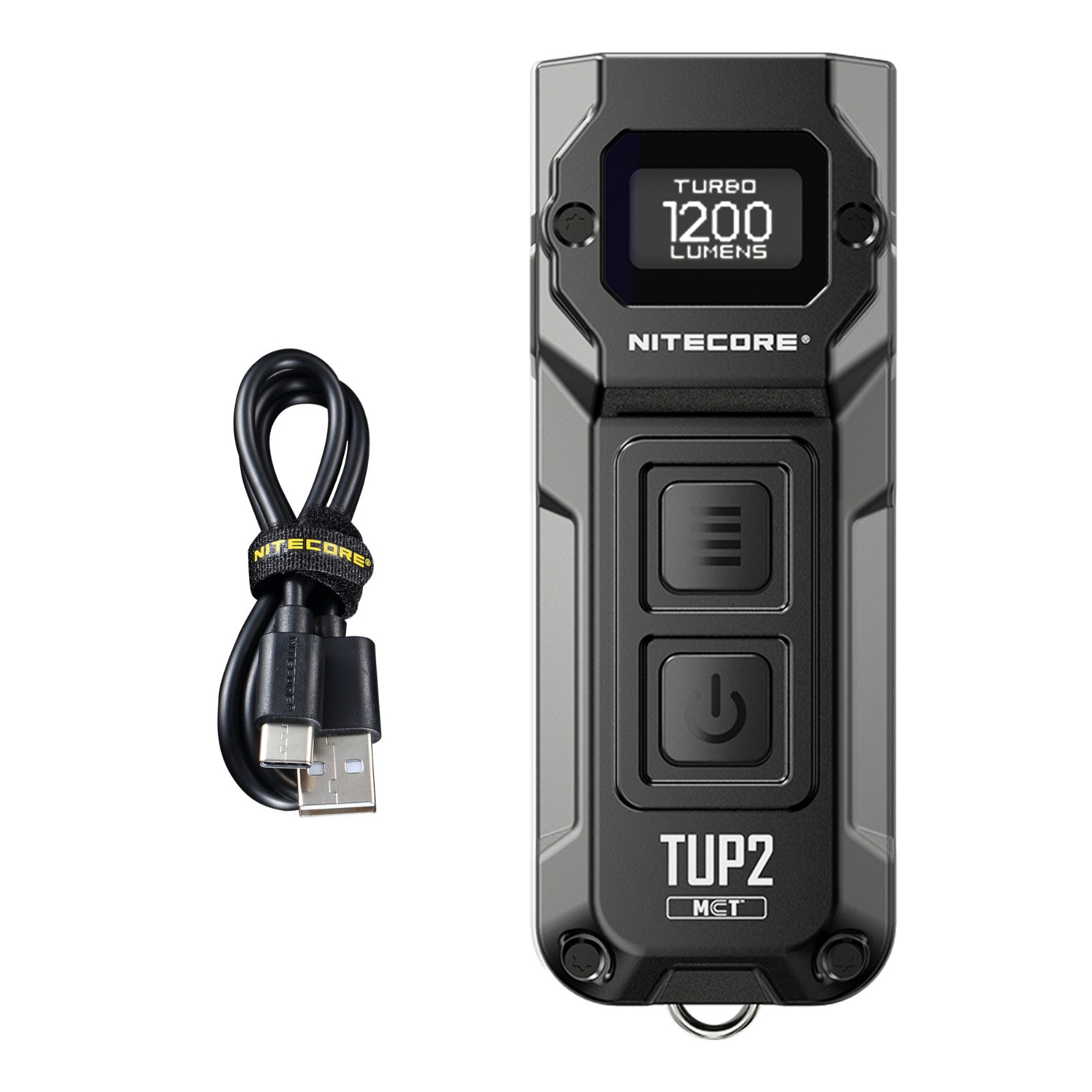 Nitecore TUP2 (TUP 2) 1200 Lumen MCT Rechargeable Keychain EDC Flashlight