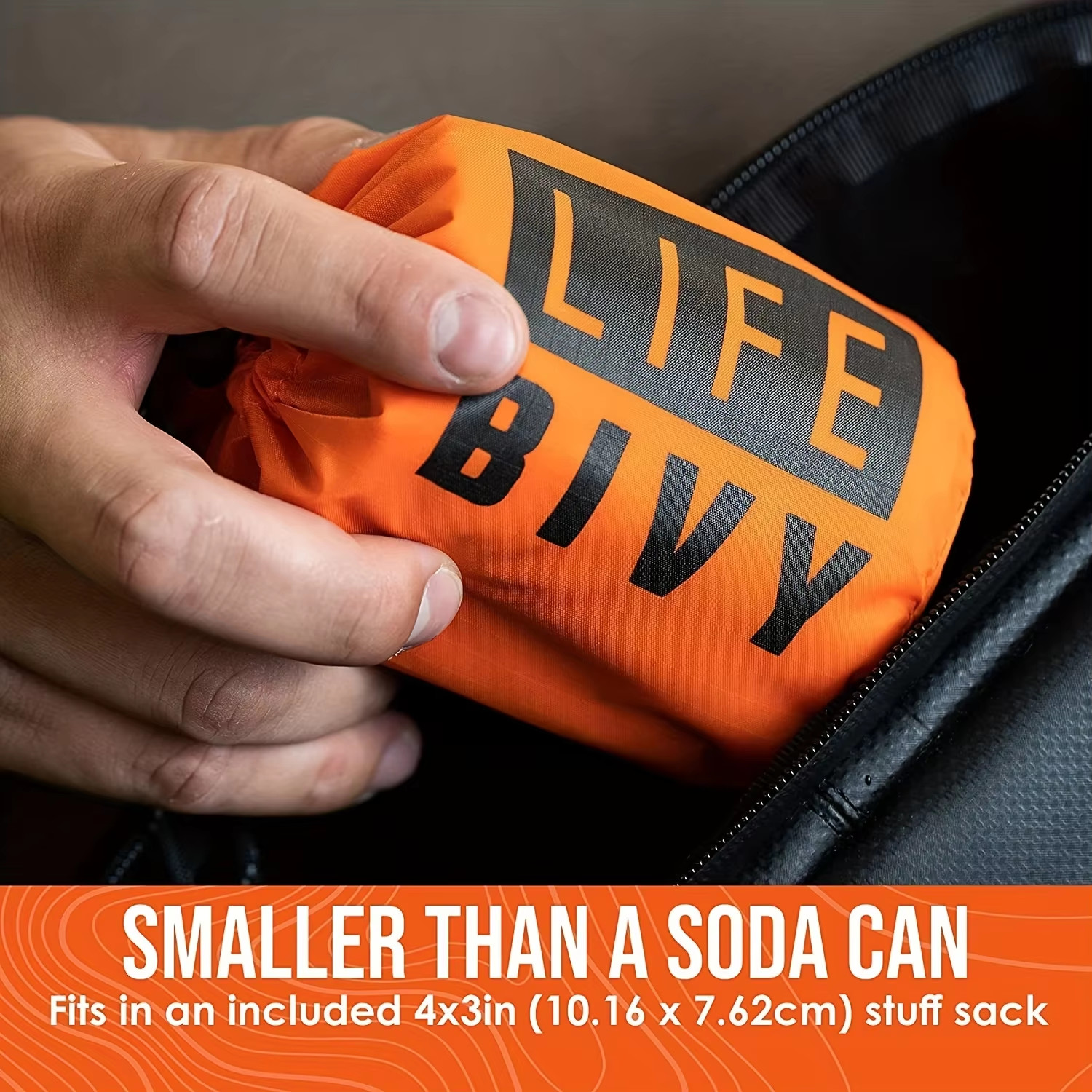 Portable Waterproof Emergency Survival Sleeping Bag Outdoor Edc Camping Gear The