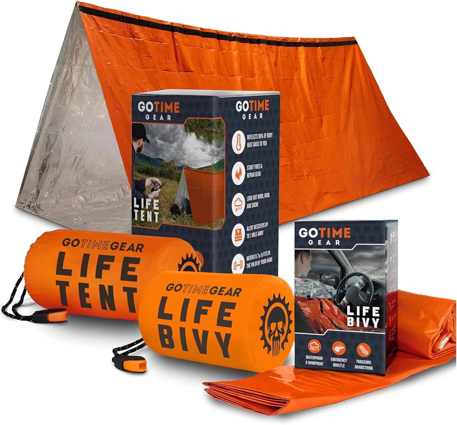 – Life Bivy Thermal Bivvy and Life Survival Shelter – Emergency Sleeping Bags an
