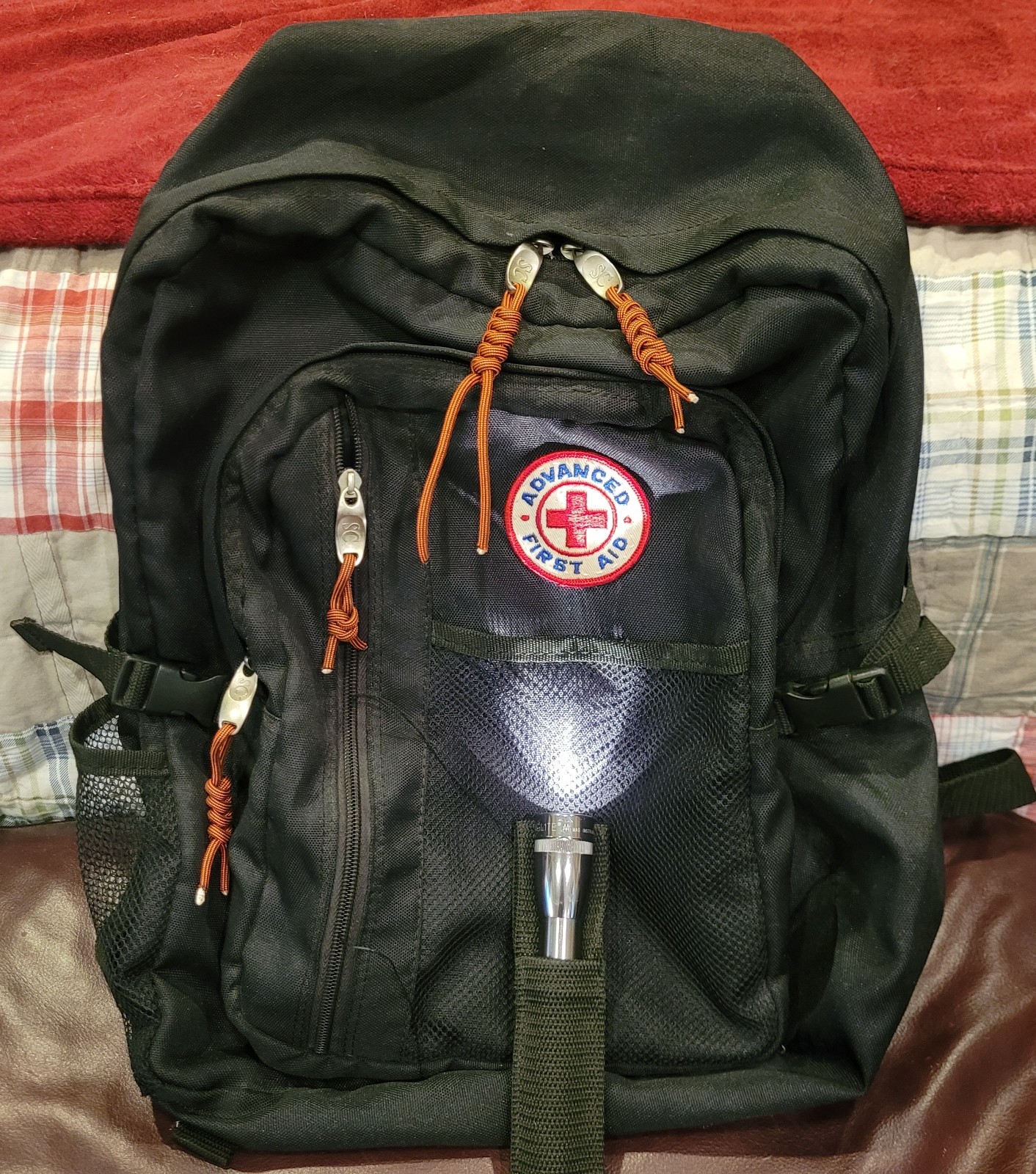 EmergenC Survival BugOutBag (BOB) TAMU corps Patch Lots of Great Tools4Survival