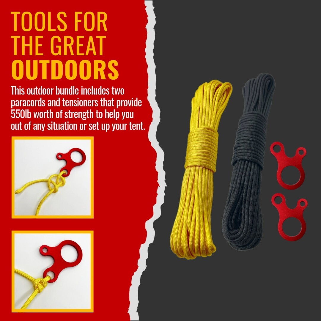7 Day Emergency Food, Water Filter, Firestarter Outdoor Adventure Survival Kit