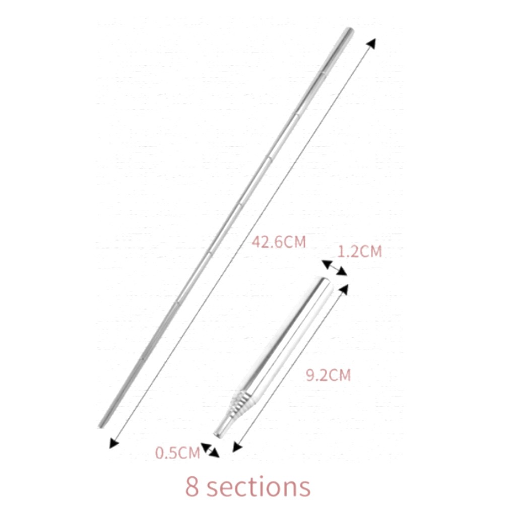 Stainless Steel Fire Starting Tubes Outdoor Collapsible Fire Tool Campfire Tool