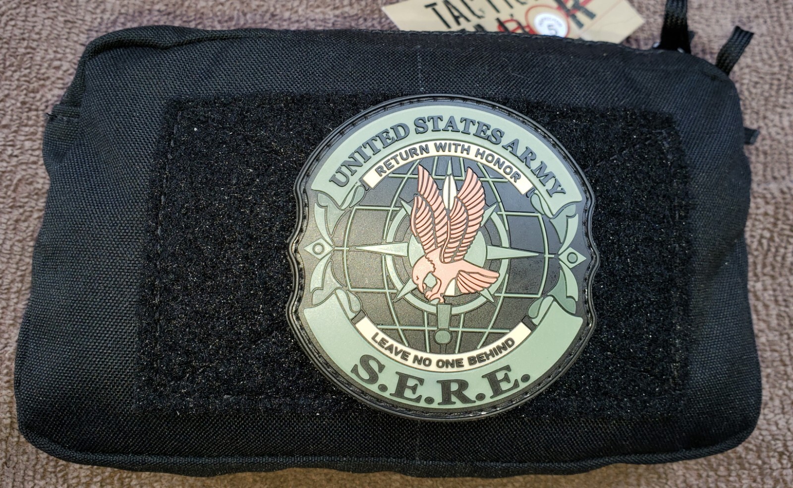 US ARMY SERE SURVIVAL EVASION RESISTANCE ESCAPE PATCH BUG OUT BAG SURVIVAL KIT