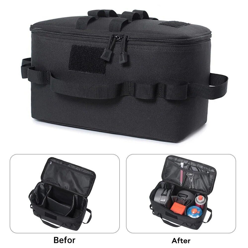 Outdoor Portable Camping Organizer Cookware Anti-collision Picnic Storage Bag