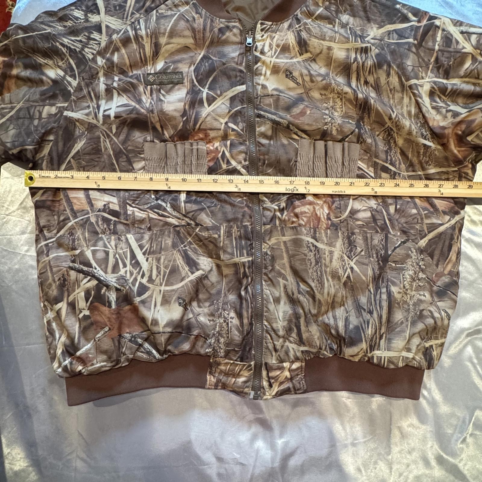 Columbia Sportswear Camo Men’s Tall 2XT Hunting Jacket Reversible NWOT Puffer