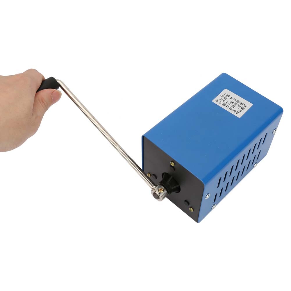 20W Emergency Manual Generator Hand Crank Generator Electric Generator Dynamotor