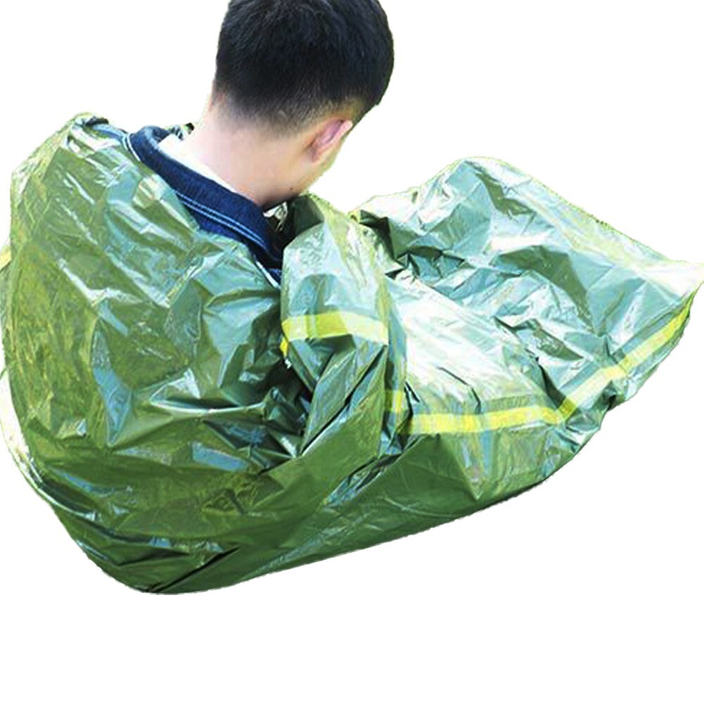 Emergency Sleeping Bag Cold Weather Survival Heat Reflective for Outdoor Camping