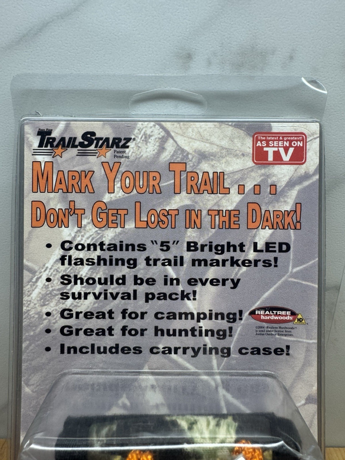 TrailStarz RealTree Hardwoods Set Of 5 Bright LED Flashing Trail Markers 1119907