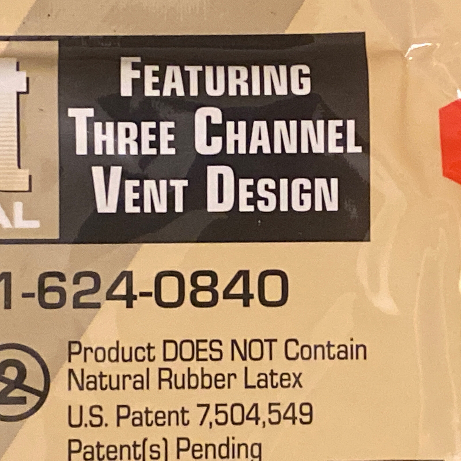 NARescue HYFIN VENT INDIVIDUAL CHEST SEAL THREE CHANNEL DESIGN – 1 PACK 2020
