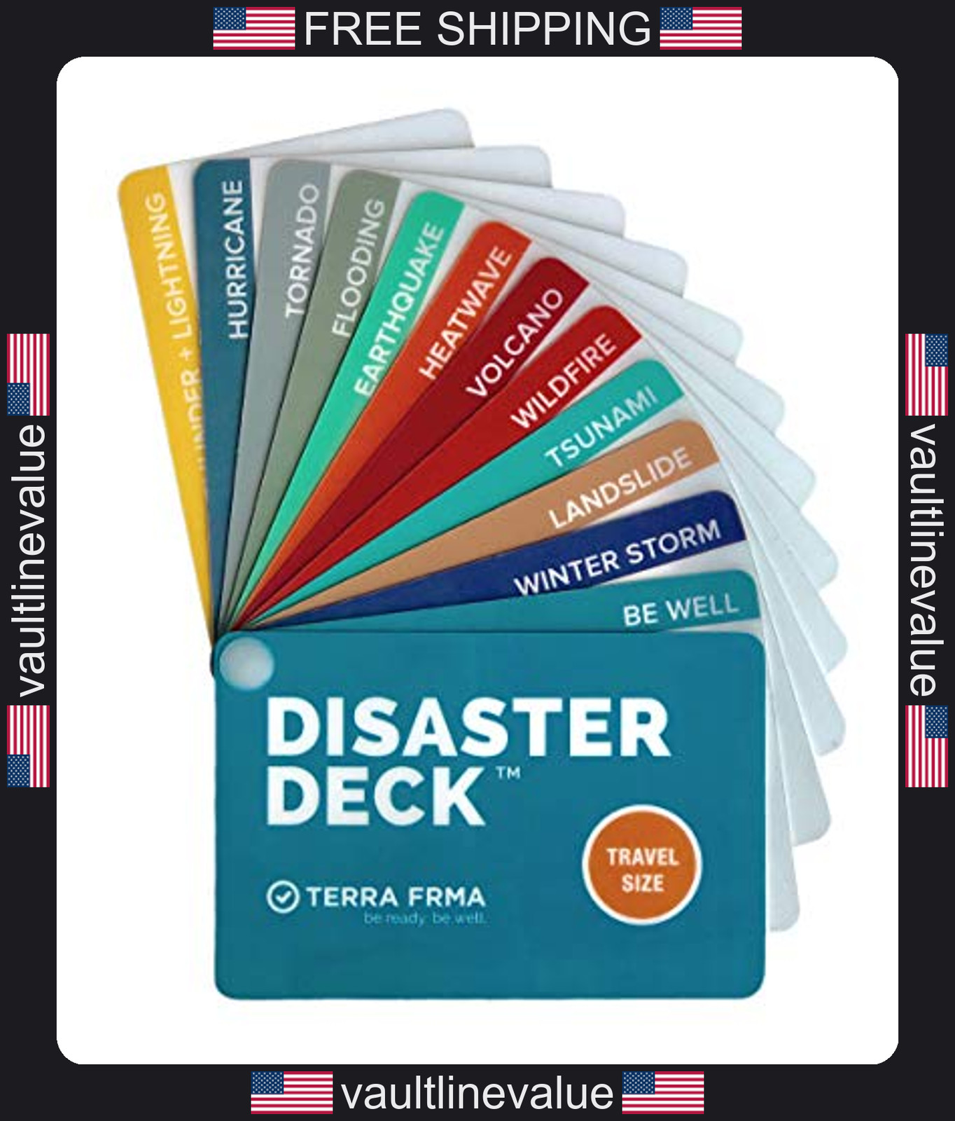 Disaster Guide Emergency Preparedness Kit Waterproof Wildfire Earthquake