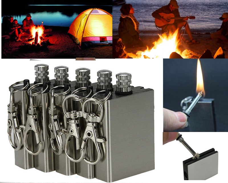 25Pcs Instant Survival Magnesium Fire Starter 15,000 Matches in One