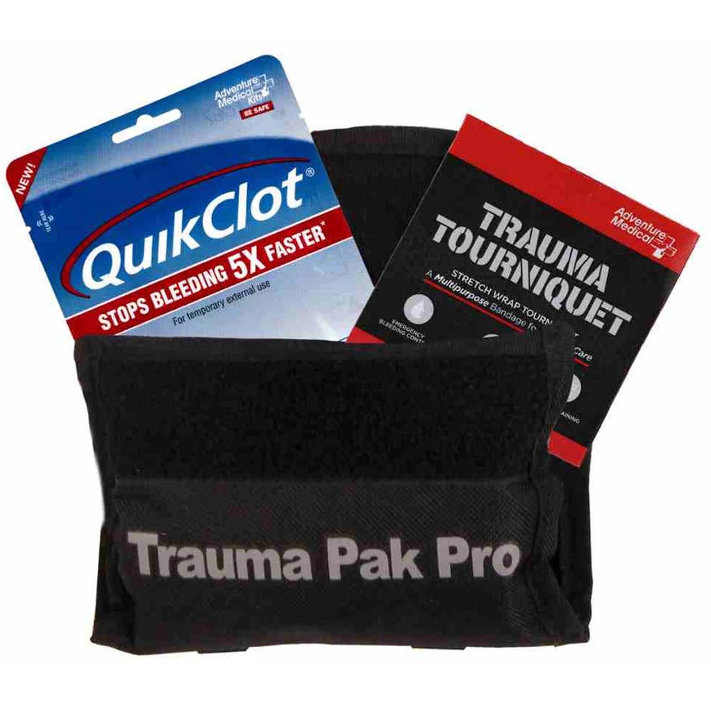 Adventure Trauma Pak Pro QuikClot & Tourniquet