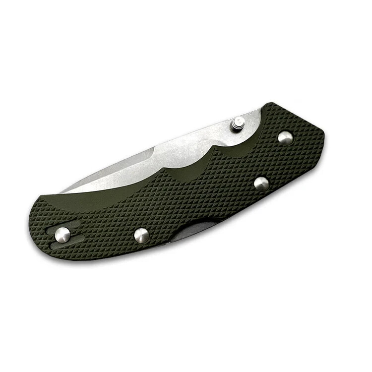 Fox Knives Air Fox 2.76″Blade N690Co Stainless Steel Stone Washed FRN NYLON