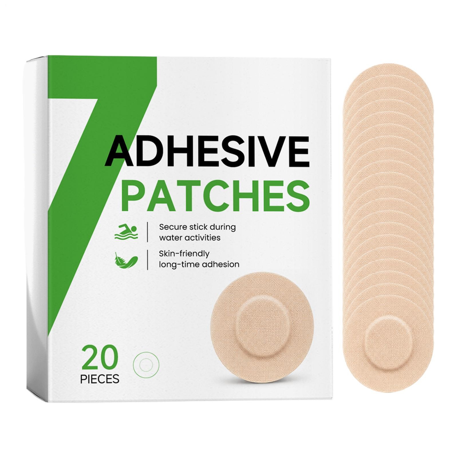 20* G7 Adhesive Patches Waterproof Over Patches For G7 & Stelo Flexible CGM Tape