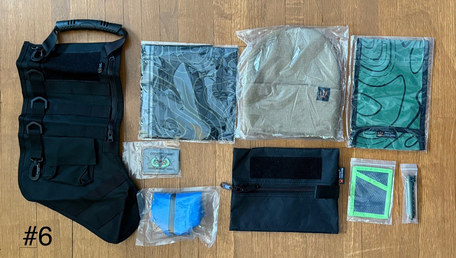 CountyComm Maratac Lot Limited Edition Pen Topo Beanie Stocking XPAC Patch EDC