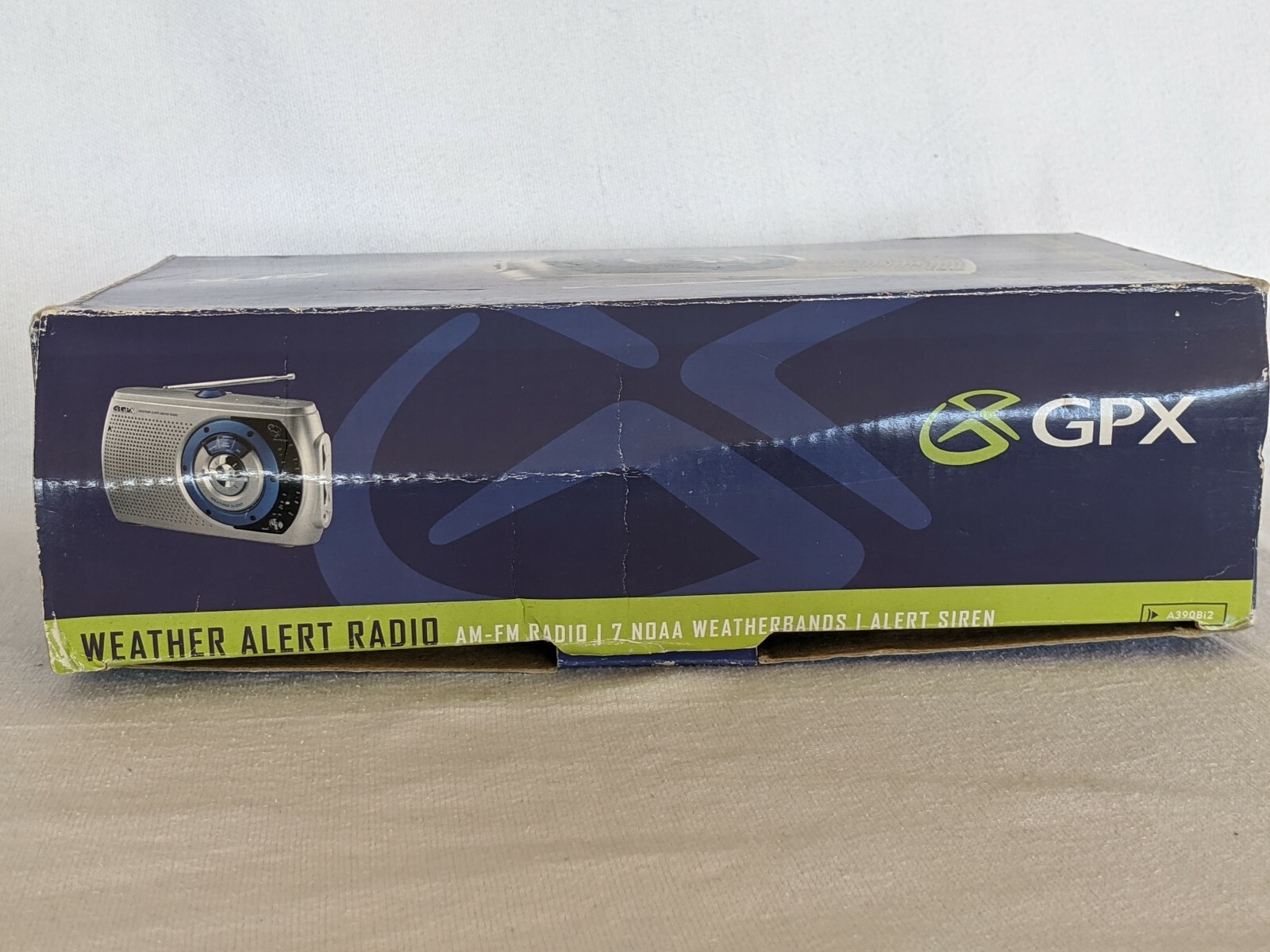 GPX A390 Weather Alert Radio! NOAA STORM ALERTS! Siren, Flashing Light! AM/FM