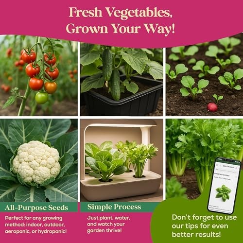 25 Gourmet Garden Vegetable Seeds Variety Pack – 14,965+ 25 Gourmet Vegetables