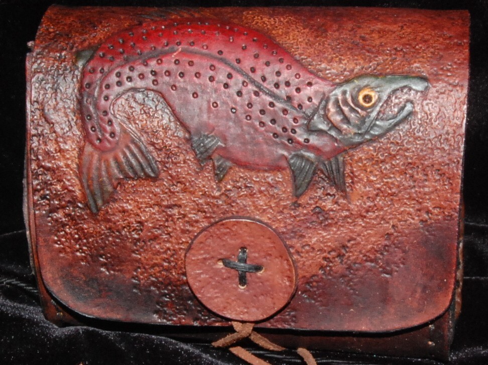 Salmon Bush Craft Leather Belt Bag