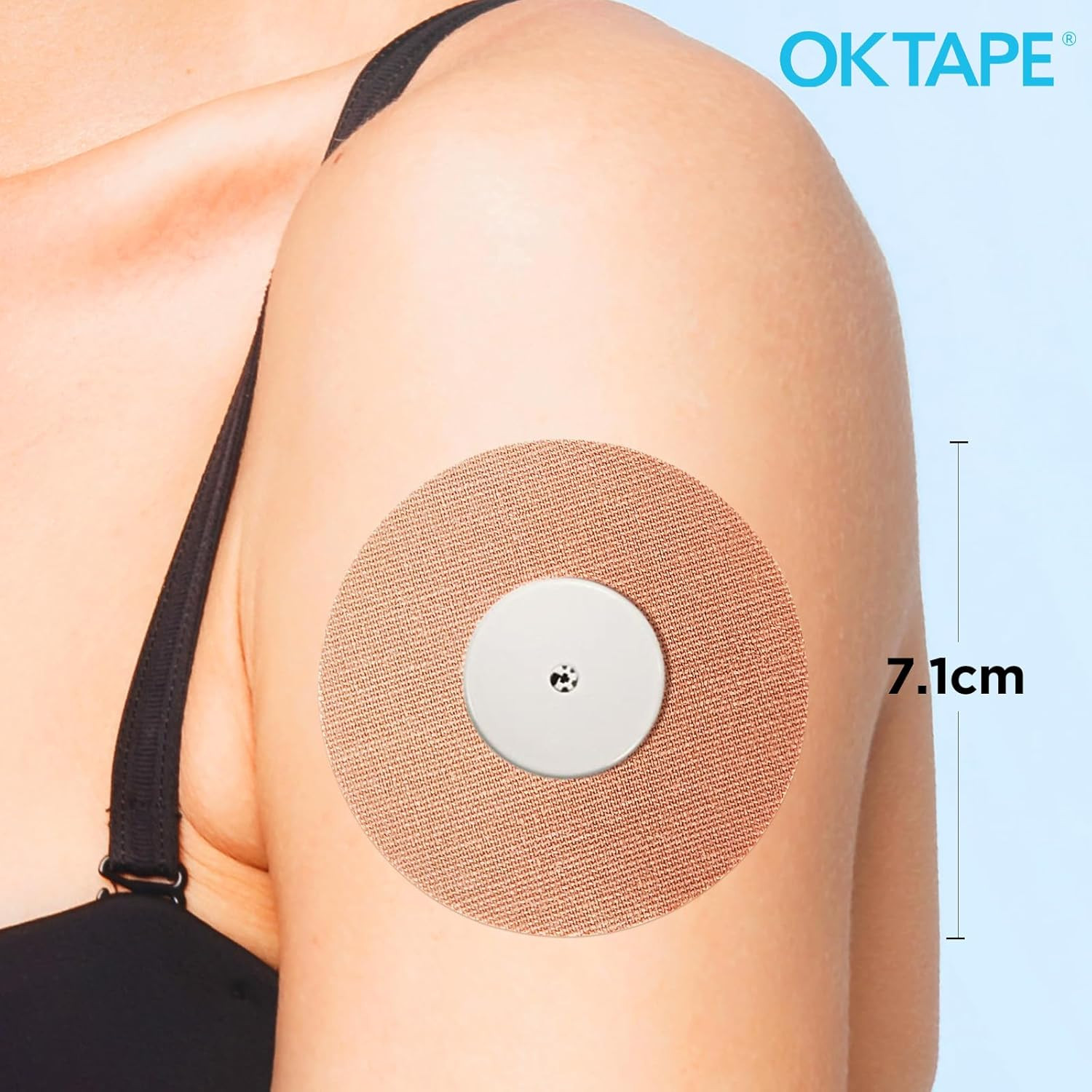 Adhesive Patches for Freestyle Libre 1/2 – 15 PCS, Waterproof & Sweatproof CGM S