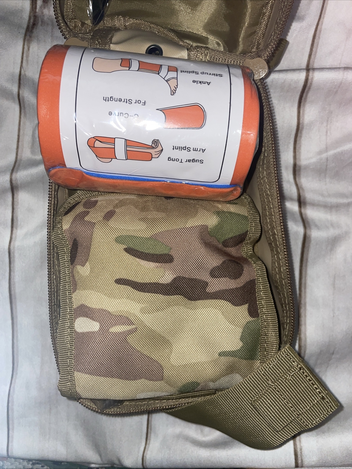 New Camo Trauma First Aid Kit with Survival Gear Outdoor Tactical Gear …