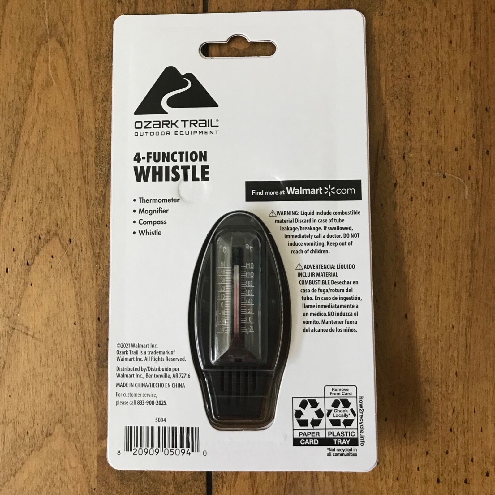 Ozark Trail 4-Function Whistle