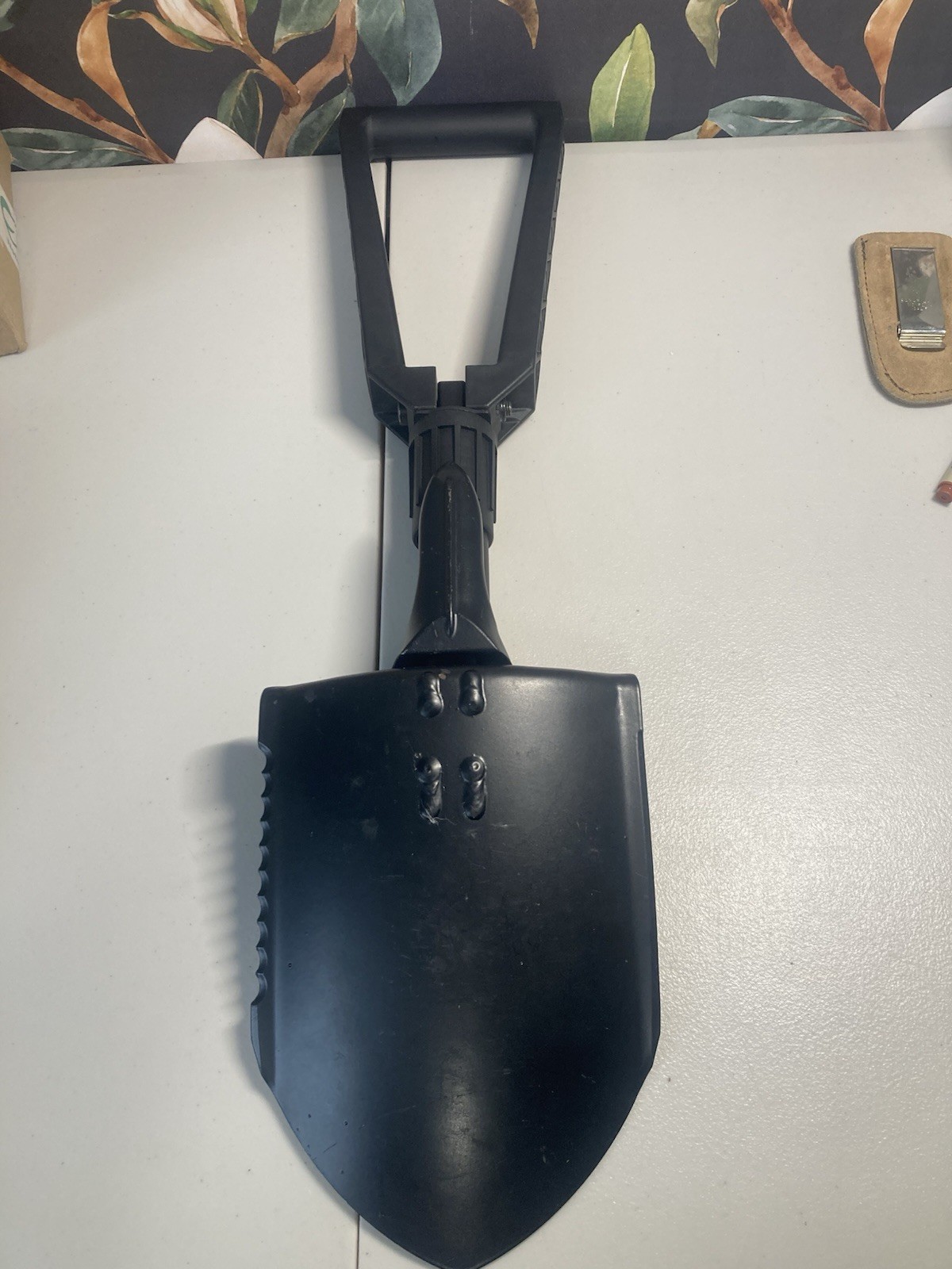 GERBER USA 2000 Folding Spade Entrenching E-Tool Shovel Black