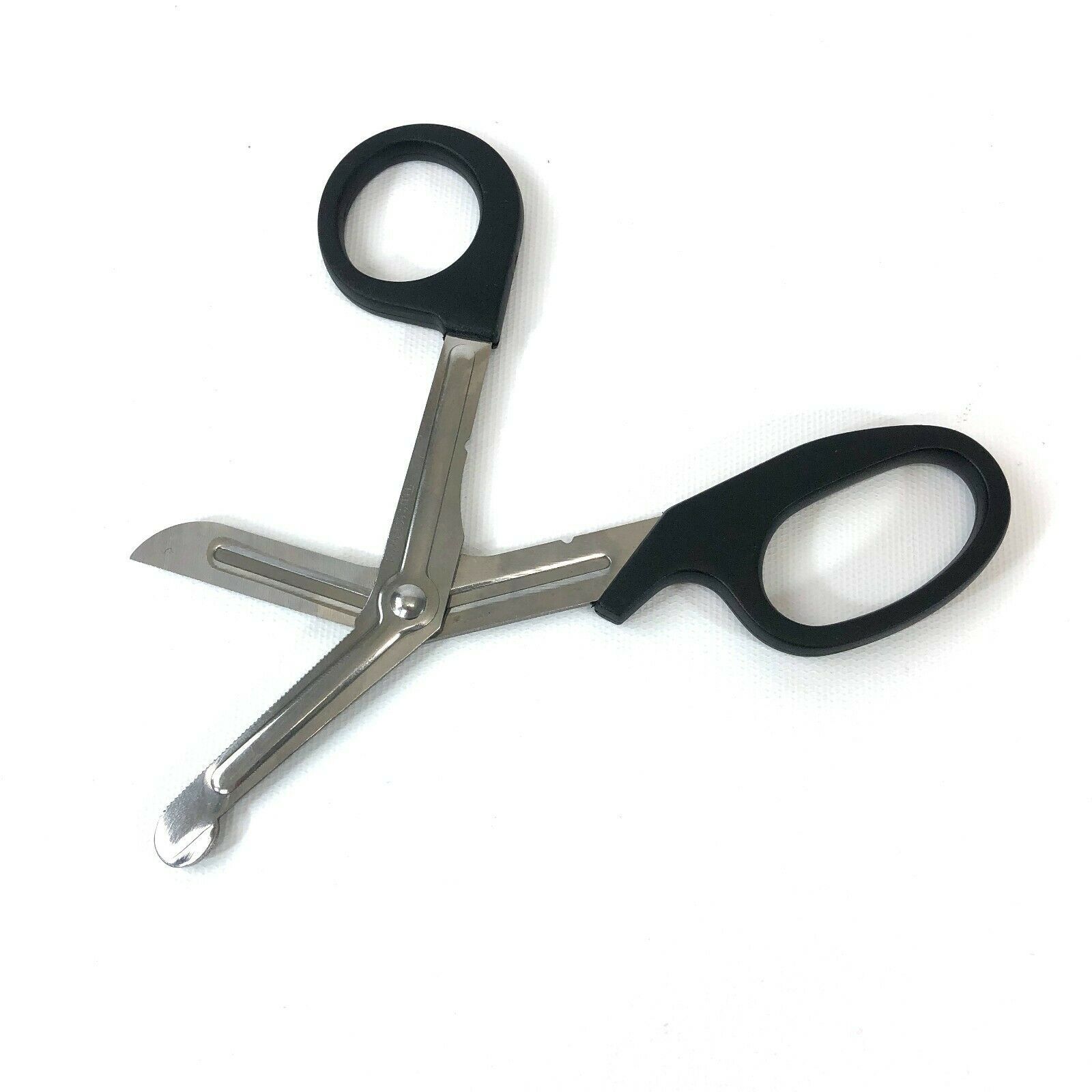Emergency Trauma Sheers, Full Size 7 1/4″, Stainless, Black Handle. Ships Free..