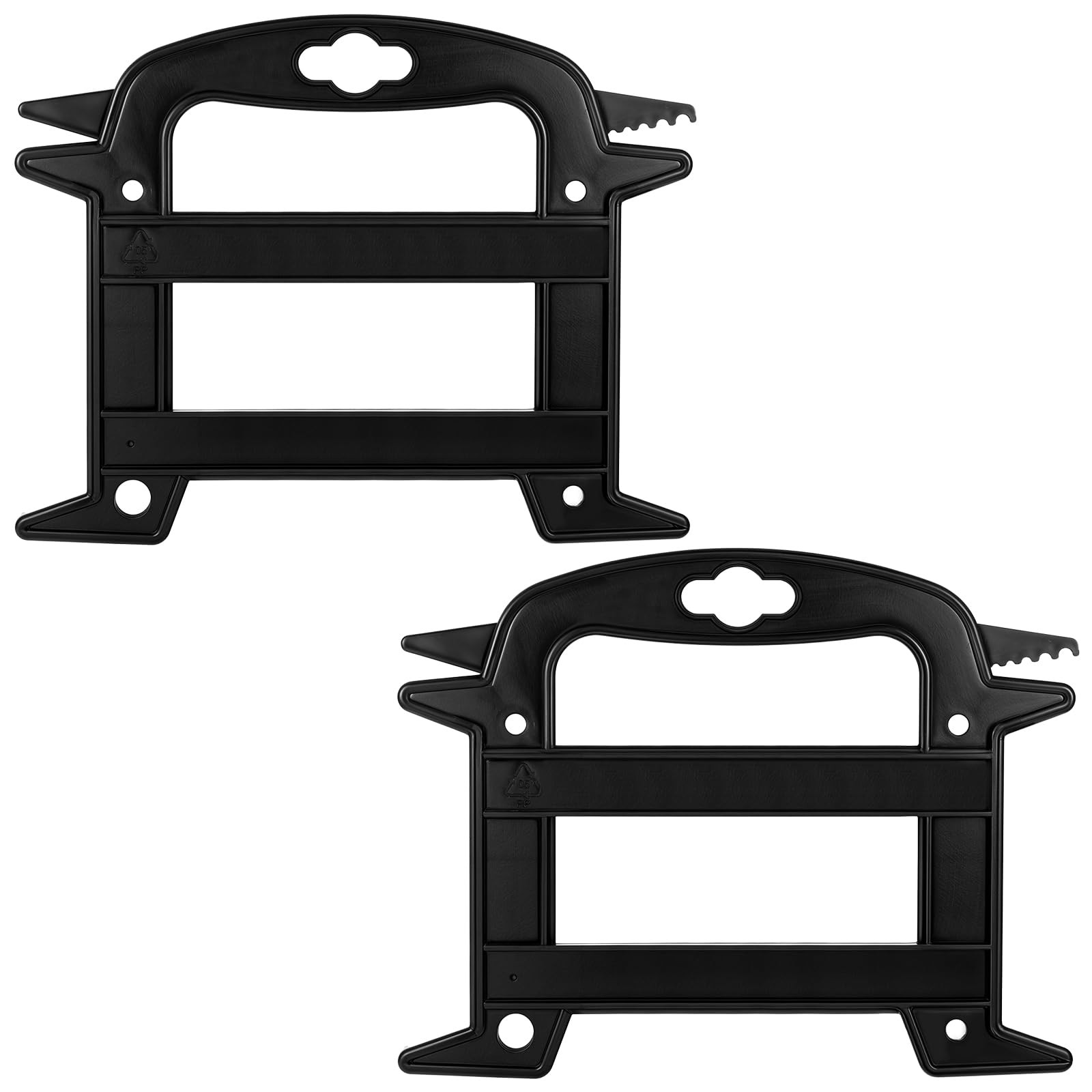 2 Pcs Rope Winder Paracord Line and Cord Organizer Black