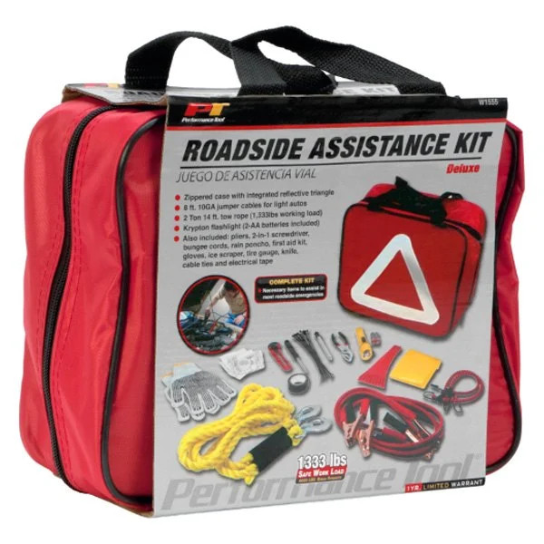 Performance Tool Deluxe Roadside Deluxe Roadside Assistance Kit