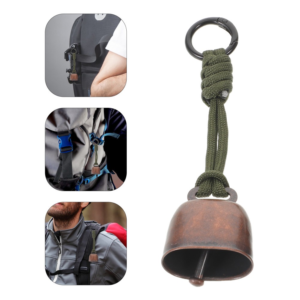 2 Pcs Outdoor Anti-bear Bell Bells for Hiking Prevention Equipment