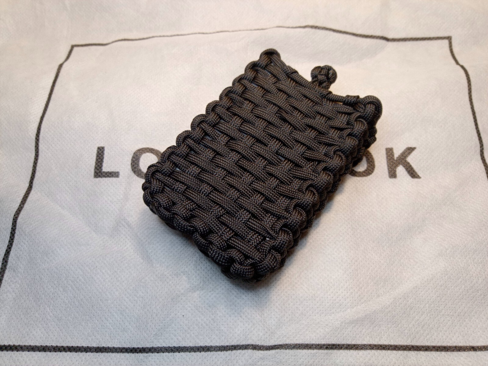 Paracord survival set belt wallet bracelet Spike tool knife neck pouch fob