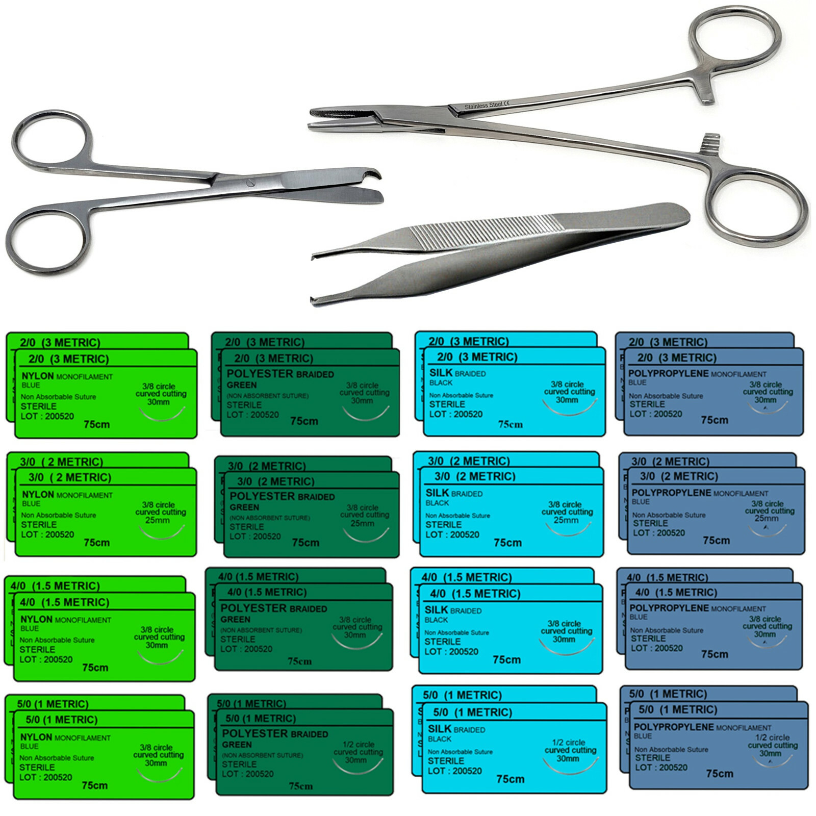 U.S. Military Style Emergency Survival Practice Training Kit – Stop The Bleed